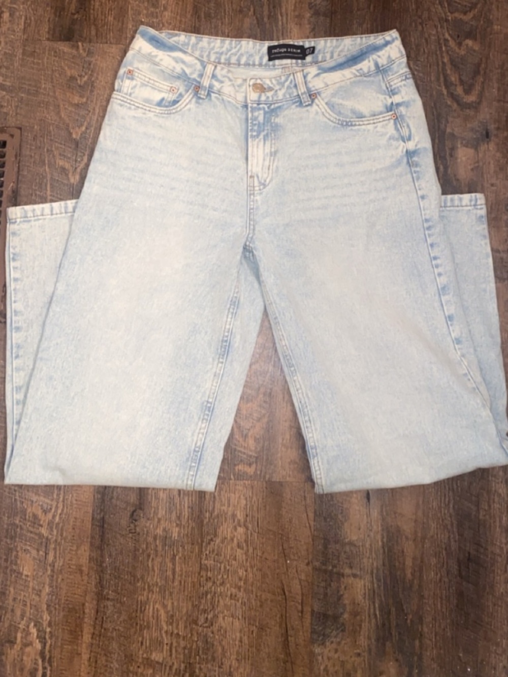 Skater Jeans Wide Leg Low-rise Jeans